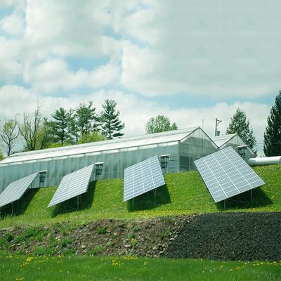 ราคาดี Metal Frames Landscape or Portrait Solar Power System For Greenhouse ออนไลน์