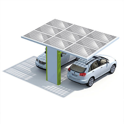 ราคาดี On Off Grid Thickness 15mm PV Carport Solar Systems For Private Parking Lot ออนไลน์