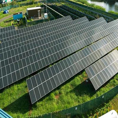 ราคาดี 50deg Q235B Q345B Solar Panel Ground Mounting Systems ออนไลน์