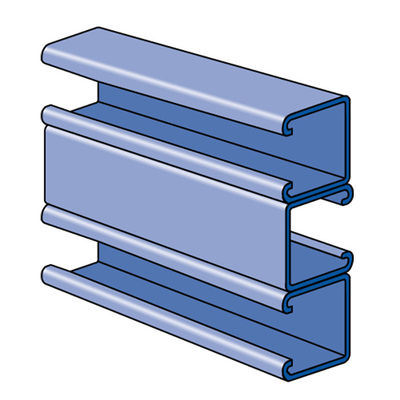 ราคาดี Q235B Q345B Galvanized Steel C Channel For PV Systems ออนไลน์