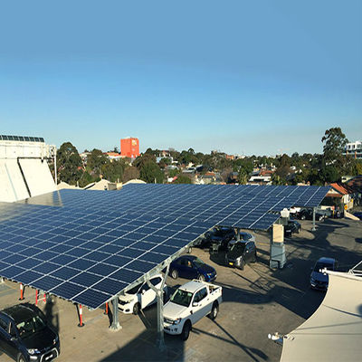 ราคาดี Weather Proof Anodized Aluminum PV Carport Structures ออนไลน์