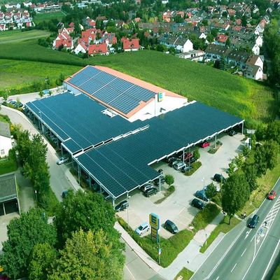 ราคาดี Versatile Q235B Q345B HDG Steel Carport Solar Systems ออนไลน์