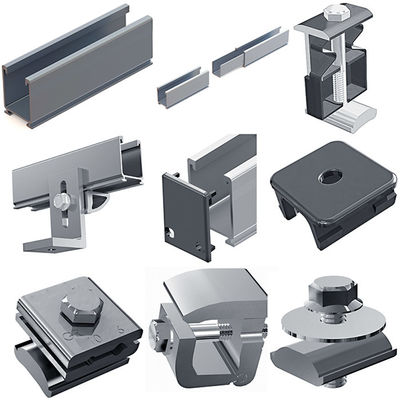 ราคาดี Q235B Frameless PV Panel Solar Mounting Accessories ออนไลน์