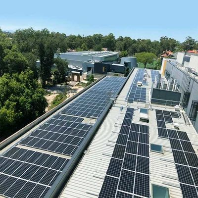 ราคาดี 130mph Galvanized PV Mounting Structures For Solar Rooftop Systems ออนไลน์