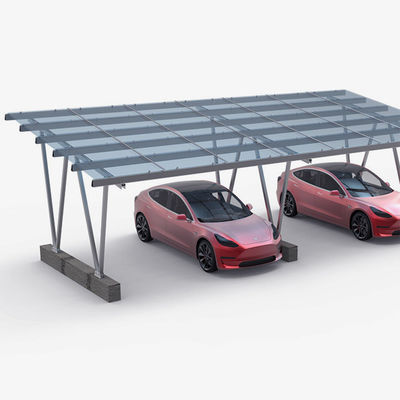 ราคาดี Lightweight Galvanized Steel Structure Solar Parking Lot ออนไลน์