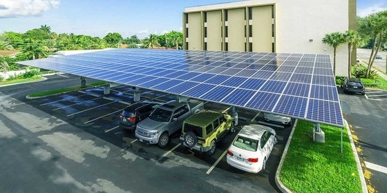 ราคาดี Adjustable tilt flat triangle roof mounting solar carport systems solar bracket solar structure ออนไลน์