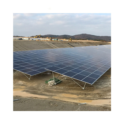 ราคาดี Galvanised Q235B Q345B solar mounting Bracket 0 - 60 degree installation solar bracket solar system ออนไลน์