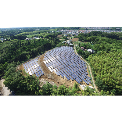 ราคาดี ISO Lightweight Galvanized Steel Ground mounted PV Systems solar bracket solar structure ออนไลน์