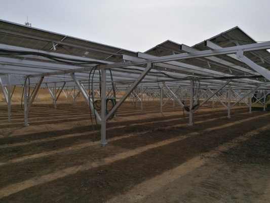 ราคาดี 10 - 60deg Installation Aluminum 6005-T5 Ground mounted PV systems solar bracket ออนไลน์