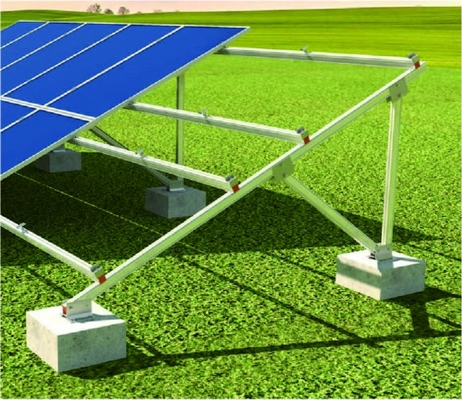 ราคาดี Solar Power plant module mounting structure brackets kit ground mounting system solar bracket ออนไลน์