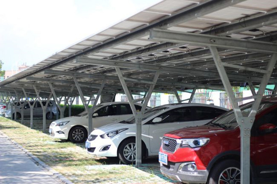 ราคาดี On/Off Grid Carbon Steel Solar Panel Carport Mounting Structure ออนไลน์