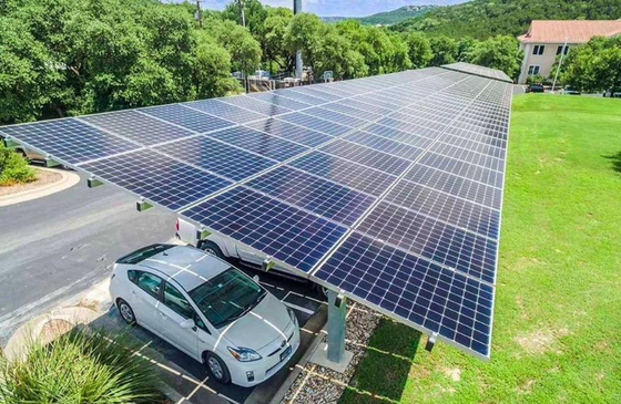 ราคาดี Waterproof Parking Lot Aluminum Carport Solar Carport Brackets ออนไลน์