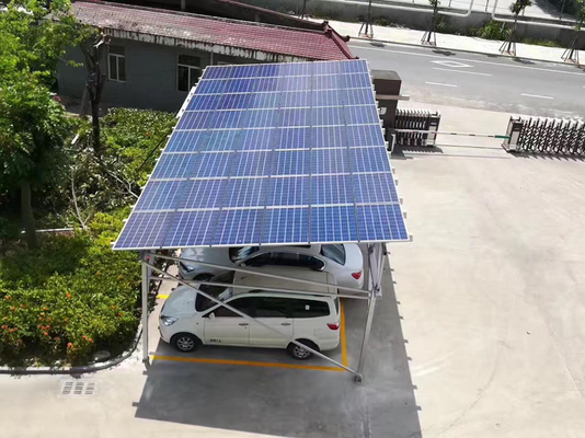 ราคาดี Solar parking steel structure Solar pv carport mounting brackets carport solar mounting system ออนไลน์