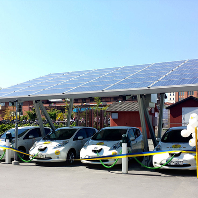 ราคาดี Pv Module Carport Solar Mounting System Ground Mounted for Car parking solar structure ออนไลน์